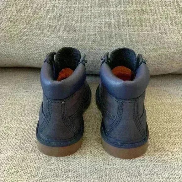 Timberland | Kids/Baby blue leather boots size US  7 - Picture 3 of 4